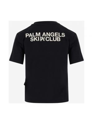 Top de tela jersey Palm Angels negro