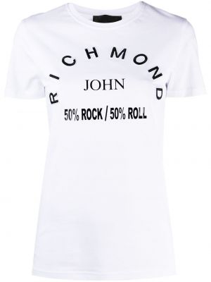 Camiseta John Richmond blanco