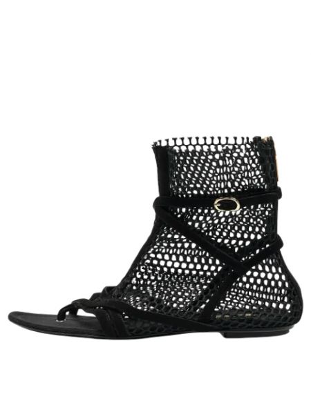 Sandały trekkingowe z siateczką Dolce & Gabbana Pre-owned czarne