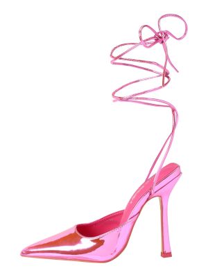 Pantofi cu toc Public Desire roz
