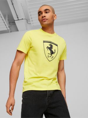 Polo marškinėliai Puma geltona