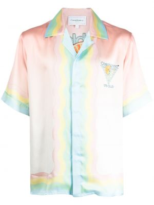 Košulja s printom Casablanca ružičasta