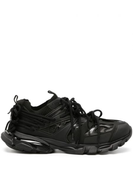 Sneakers με κορδόνια με δαντέλα Balenciaga Track μαύρο