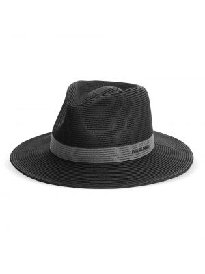 городская соломенная фетровая шляпа rag & bone черный