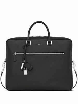 Laptop táska Saint Laurent fekete