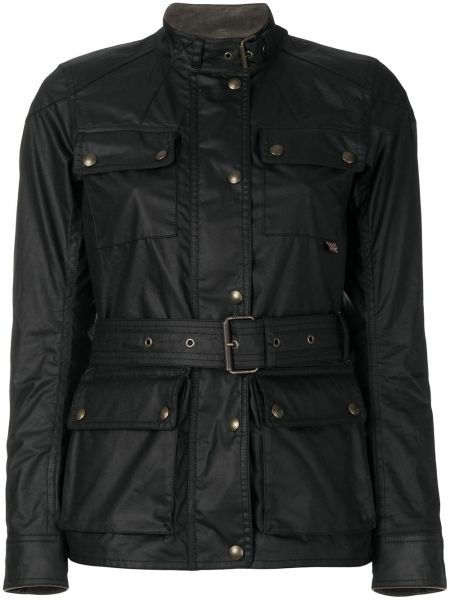 Приталена куртка Belstaff, чорна