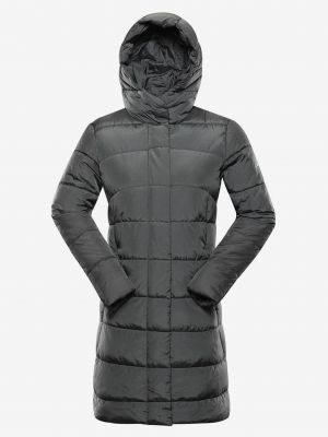 Prošívaný zimní kabát Alpine Pro šedý