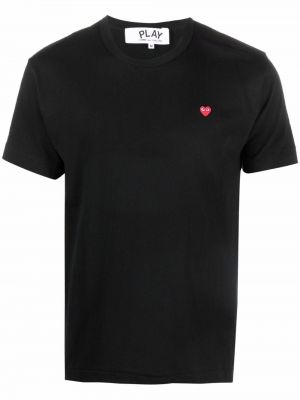 T-shirt Comme Des Garçons Play svart