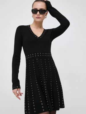 Mini šaty Twinset černé