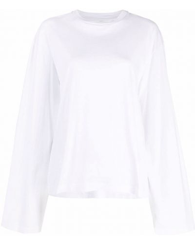 Camiseta con mangas globo Acne Studios blanco