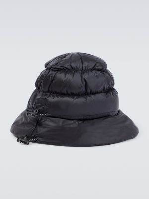Péřový klobouk Moncler Genius černý