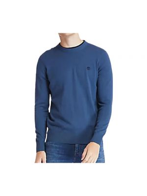 Sweatshirt aus baumwoll Timberland blau