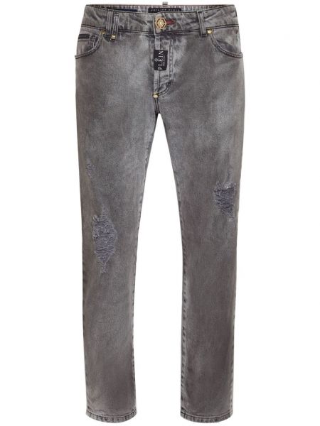 Skinny jeans Philipp Plein grå