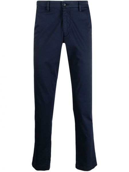 Pantalones chinos slim fit Trussardi azul