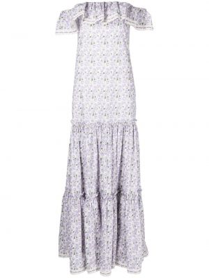Φλοράλ αμάνικο φόρεμα με σχέδιο Luisa Beccaria