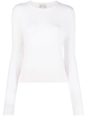 Pull en tricot col rond Forte Forte blanc