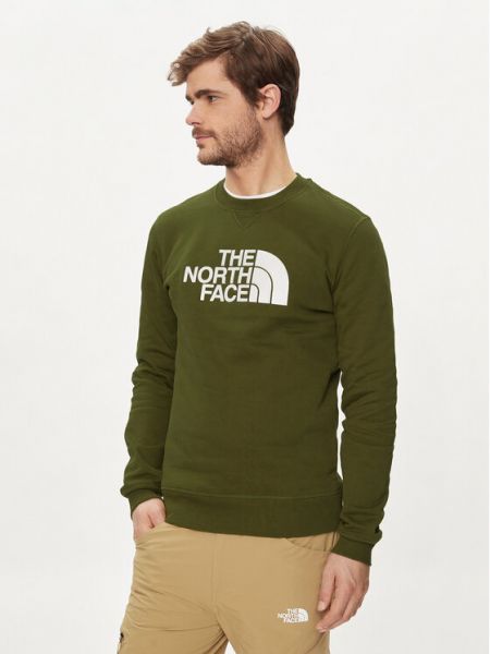 Толстовка на блискавці The North Face зелена