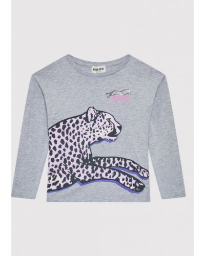 Kenzo Kids Blúz K15542 M Szürke Regular Fit