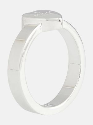 Herzmuster ring Gucci silber