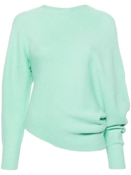 Асиметричен пуловер Christian Wijnants зелено