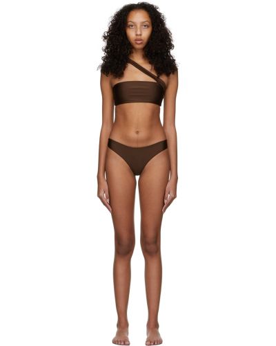 Bikini-set Jade Swim, marrone