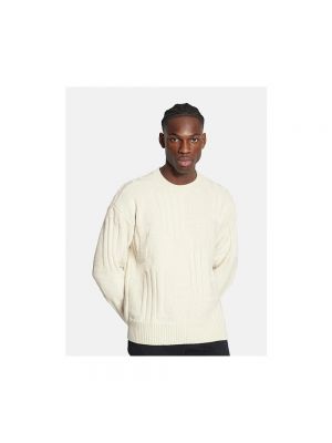 Sweter żakardowy Lanvin beżowy