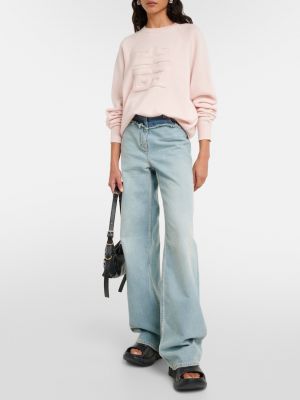 Кашемировый свитер Givenchy розовый