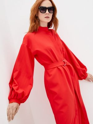 Платье-рубашка Lipinskaya Brand красное