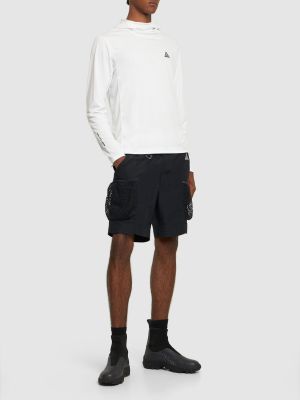 Chemise à capuche Nike blanc