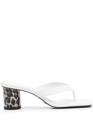 Sandalias leopardo Vicenza blanco