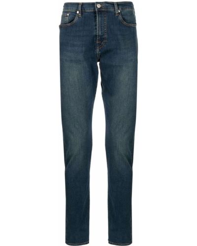 Дънки skinny fit slim Ps Paul Smith синьо