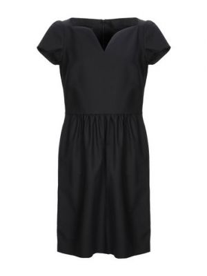 Mini vestido de algodón Boutique Moschino negro