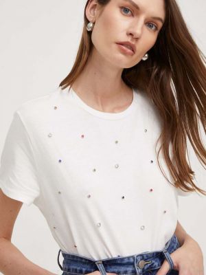 Koszulka bawełniana Answear Lab biała