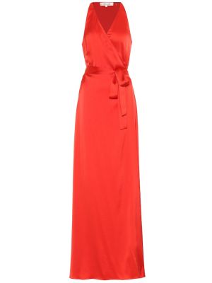 Sukienka długa Diane Von Furstenberg - Czerwony