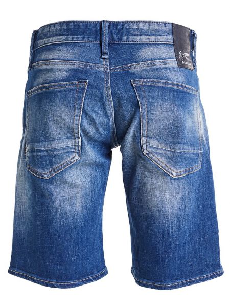 Szorty jeansowe Denham niebieskie