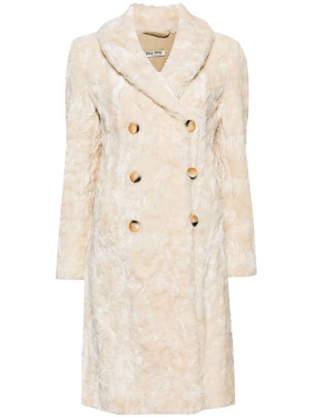 Kabát Miu Miu Pre-owned fehér