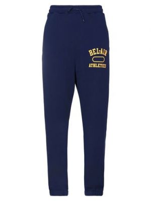 Pantaloni di cotone Bel-air Athletics blu