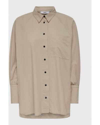 Chemise oversize Only beige