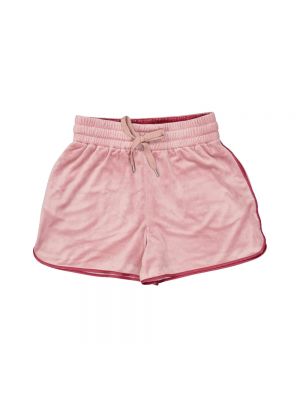 Velours shorts Moncler pink