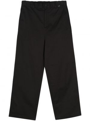 Kalhoty relaxed fit Calvin Klein černé