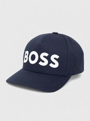 Памучна шапка с козирки Boss