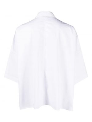 Košile s kapsami Kristensen Du Nord bílá