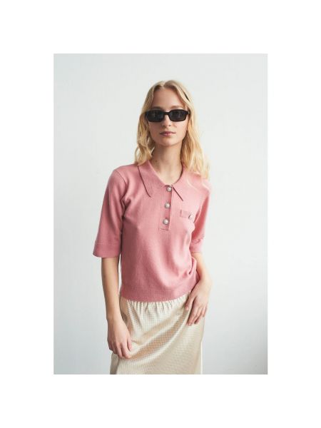 Camiseta de punto Designers Remix rosa