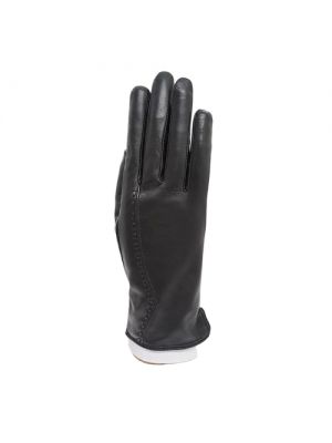 Утепленные перчатки Elegante черные