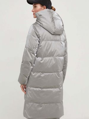 Téli kabát Answear Lab ezüstszínű