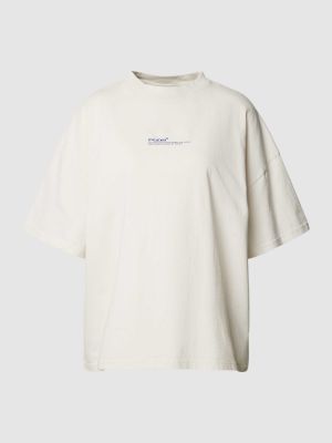 Koszulka z nadrukiem oversize Pegador biała