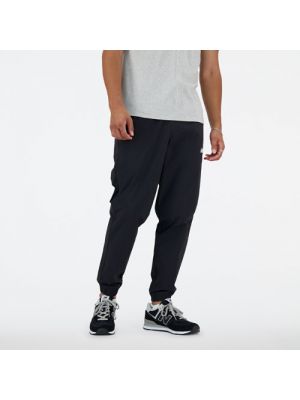Pantalon de joggings en nylon tressé New Balance noir