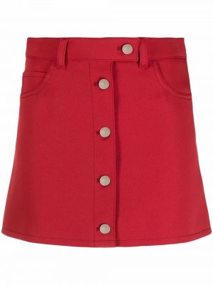 Mini sukně Courrèges - Červená