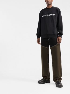 Sweatshirt mit rundhalsausschnitt mit print A-cold-wall*