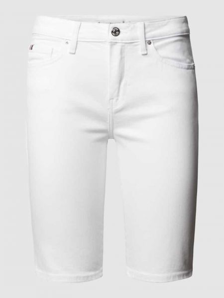 Szorty jeansowe Tommy Hilfiger białe
